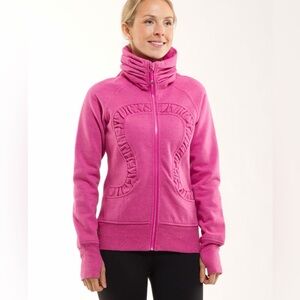 Lululemon Cuddle Up Jacket
Heathered Paris Pink / Paris Pink